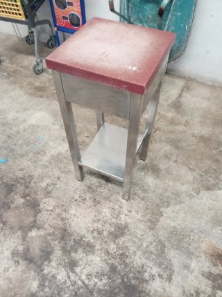 Mesa auxiliar acero inoxidable