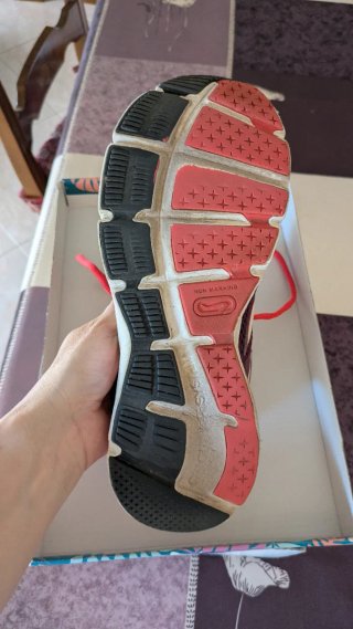 Zapatillas Kalenji Moradas y Rojas