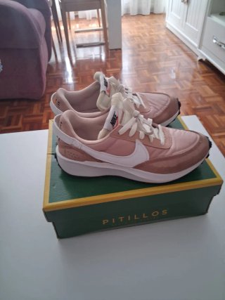 Zapatillas Nike Mujer Rosas y Blancas