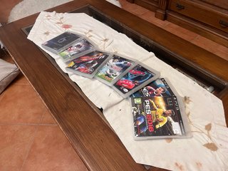 Lote 7 Juegos PS3: FIFA, PES, Cars, NFS