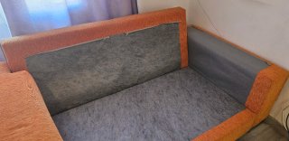 2 Sofás IKEA Naranja (200cm + 180cm)