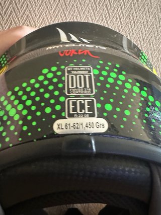 Casco Joker MT Helmets Talla XL