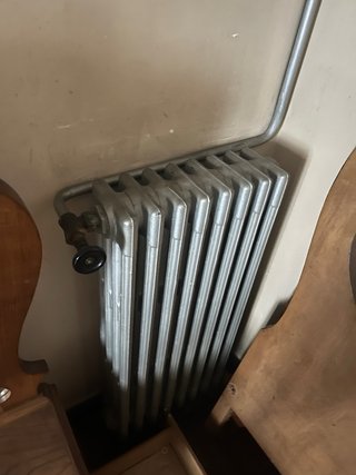 Set radiadores de hierro fundido con patas