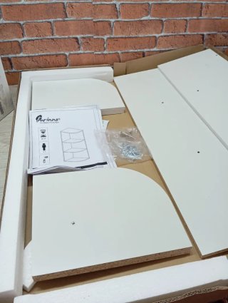 Estantería Abierta Librería de 3 Niveles