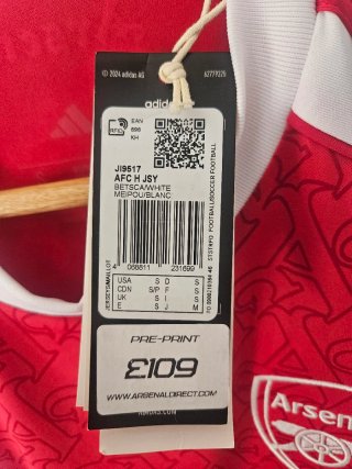 Camiseta Arsenal Saka 7 Fan 25/26 Talla S