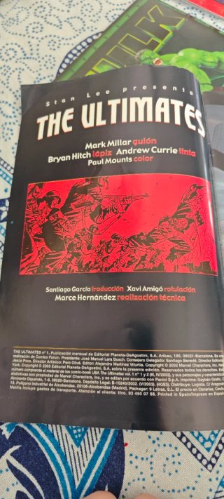 Comics The Ultimates