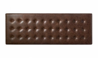 Cabecero Piel Marrón 160x60 cm