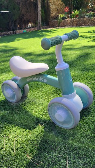 Bicicleta de equilibrio para niños, muy bien esta