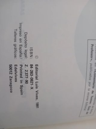 Comentario de textos 7 EGB Edelvives