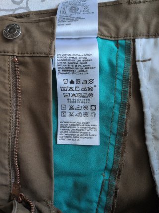 Pantaloni Levi's Strauss Uomo Beige
