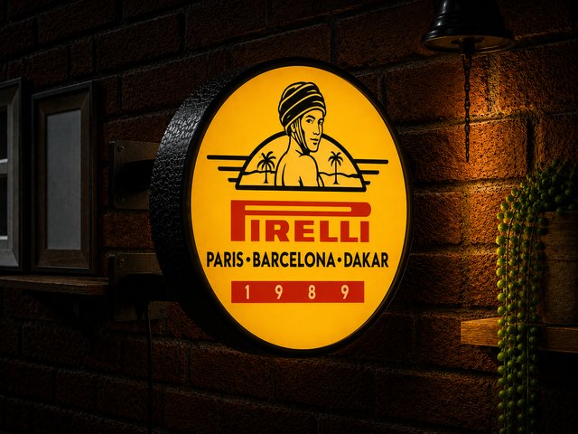 Cartel Luminoso LED Pirelli