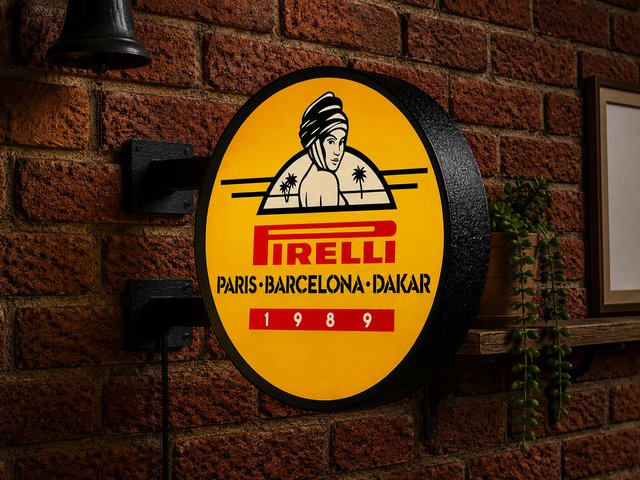 Cartel Luminoso LED Pirelli