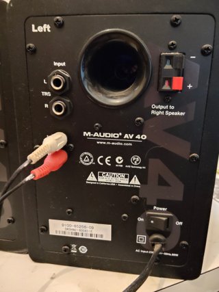 Altavoces Studiophile AV 40 (par)
