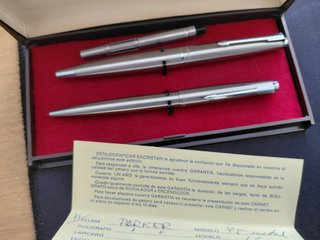 Parker 45 Pluma Estilográfica y Bolígrafo