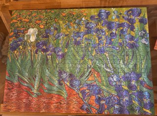 Puzzle 1000 piezas Van Gogh Lirios
