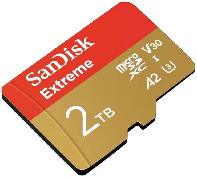 Micro SD Extreme 2TB Tarjeta Memoria + Adaptador