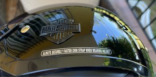 Casco Harley Davidson Talla M Negro Original