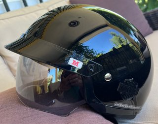 Casco Harley Davidson Talla M Negro Original