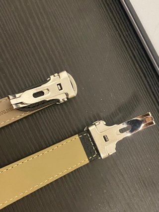 Reloj Cartier Plata y Negro