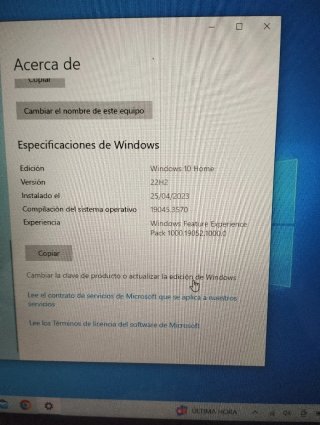 Ordenador HP Táctil + Cargador + Ratón