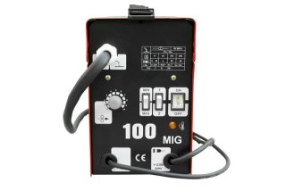 Soldador MIG 100A Inverter Hilo Sin Gas Compacto