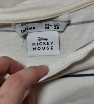 Camiseta Disney Rayas Mickey Mouse