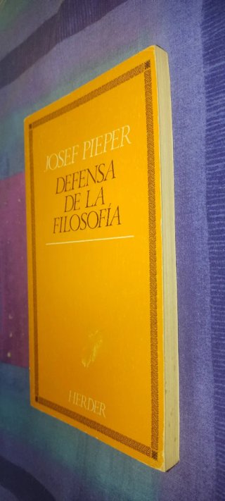 Defensa de la filosofía