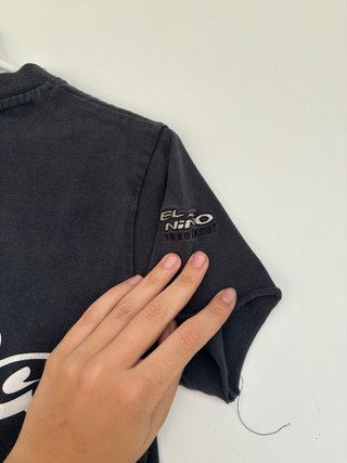 Camiseta Tarifa Vintage Negra