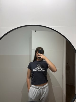 Camiseta Tarifa Vintage Negra
