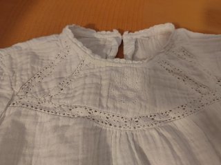Blusa blanca niña. De 146 a152 cm