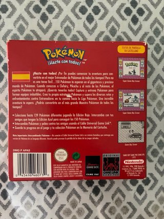 Pokémon Rojo Game Boy