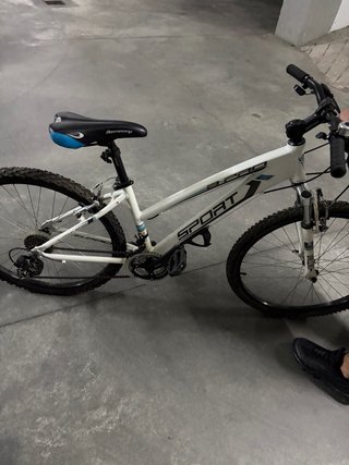 Bicicleta Boomerang BPro Sport Blanca 24 pulgadas