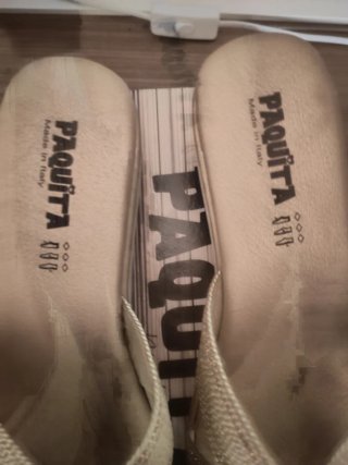 Ciabatte Paquita Beige/Oro