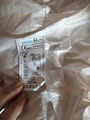 mono de protección completo -talla única-