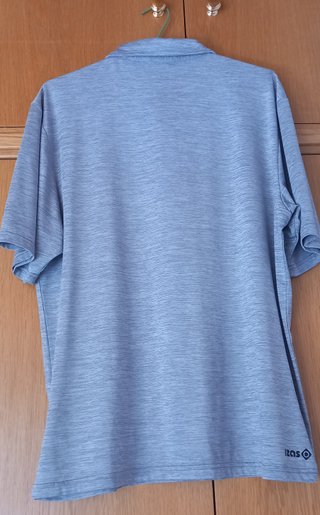 Polo gris manga corta Talla XL