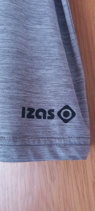 Polo gris manga corta Talla XL