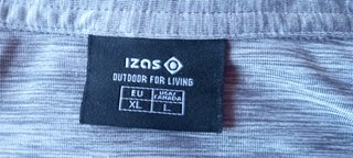 Polo gris manga corta Talla XL