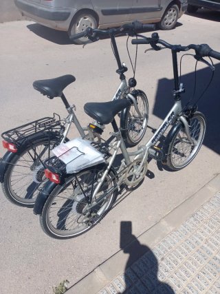 Bicicletas plegables de aluminio