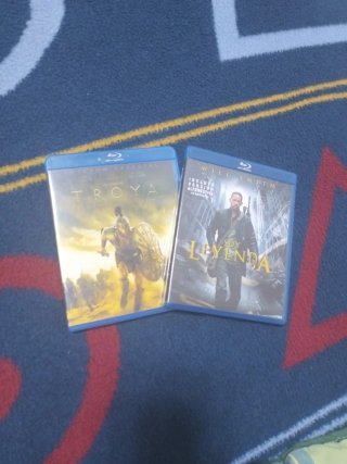 Películas Blu-ray: Troya y Soy Leyenda