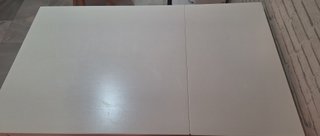 Mesa comedor extensible Ikea blanca
