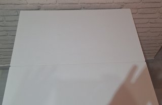 Mesa comedor extensible Ikea blanca