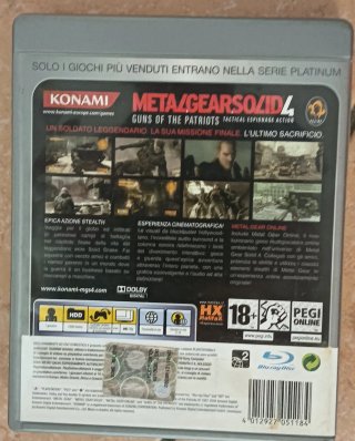 Metal Gear Solid 4: Guns of the Patriots PS3 Plati