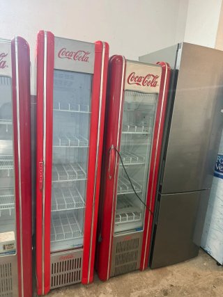 Nevera Coca-Cola Roja