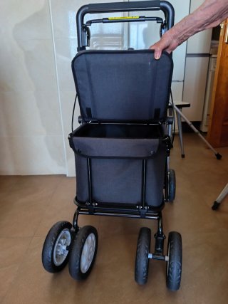 Carro andador Carlett con asiento
