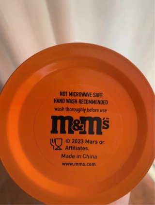 Borraccia originale M&M's Arancione