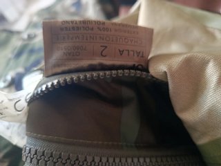 Ropa militar camuflaje