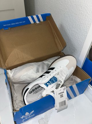 Adidas Samba Zapatillas Blancas y Negras