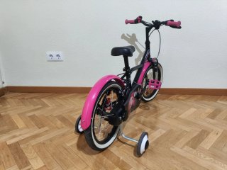 Bicicleta Infantil B'Twin 500 Spy Hero Girl