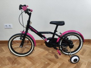 Bicicleta Infantil B'Twin 500 Spy Hero Girl