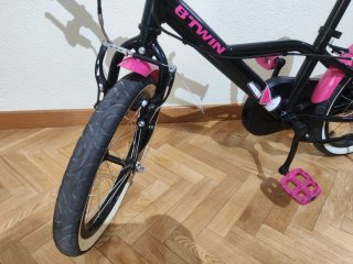 Bicicleta Infantil B'Twin 500 Spy Hero Girl